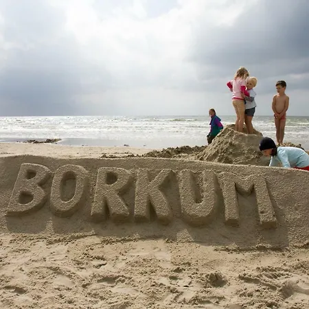 Borkumunterkunft - Woh2 - Im Herzen Der Insel Exterior foto