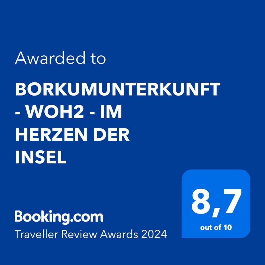 Borkumunterkunft - Woh2 - Im Herzen Der Insel Apartment